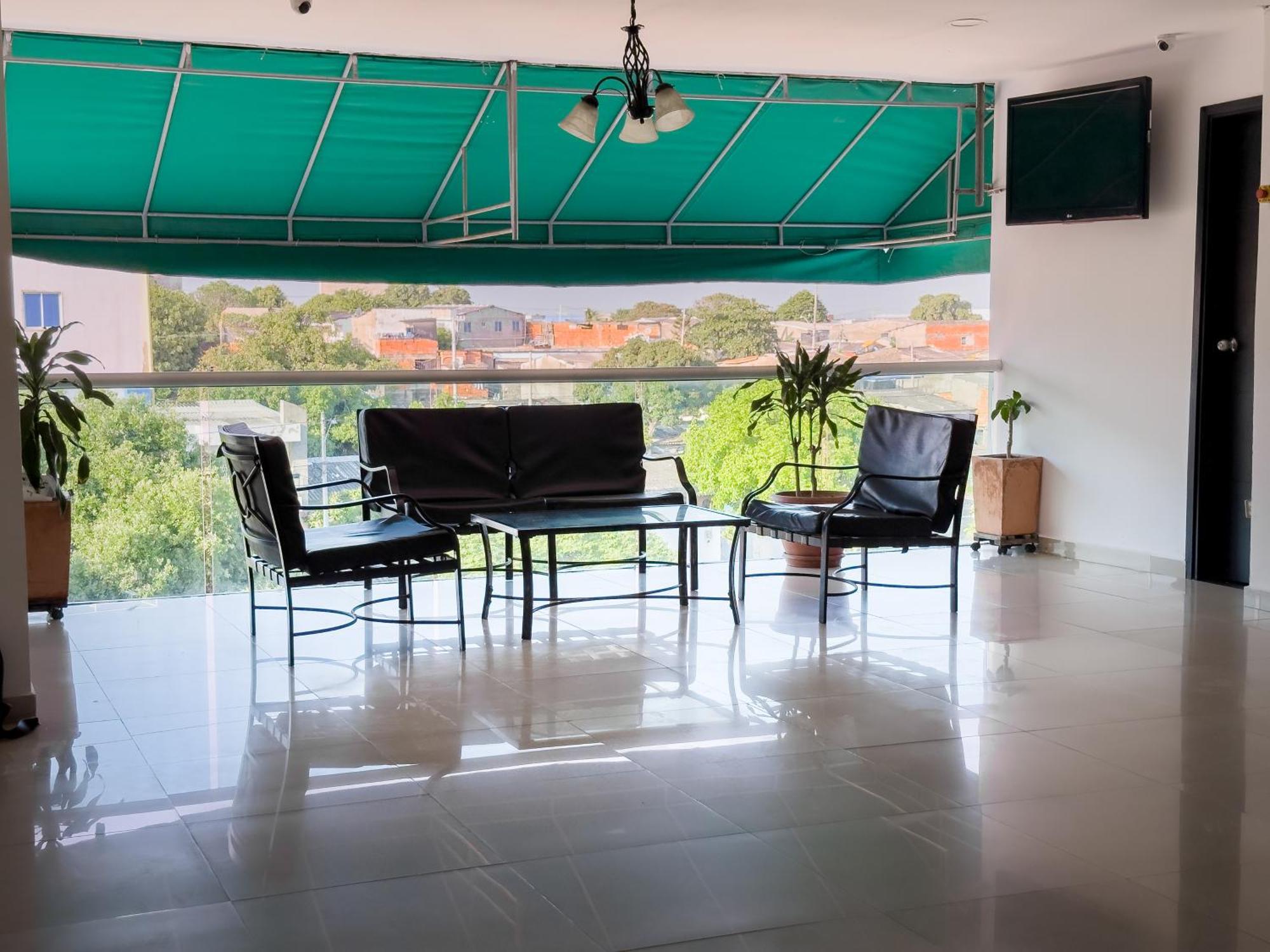 Hotel Bazurto Plaza Cartagena Exteriör bild